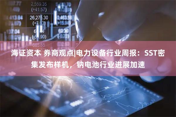 海证资本 券商观点|电力设备行业周报：SST密集发布样机，钠电池行业进展加速