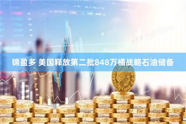 锦盈多 美国释放第二批848万桶战略石油储备